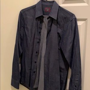 Mens UNTUCKit casual button down